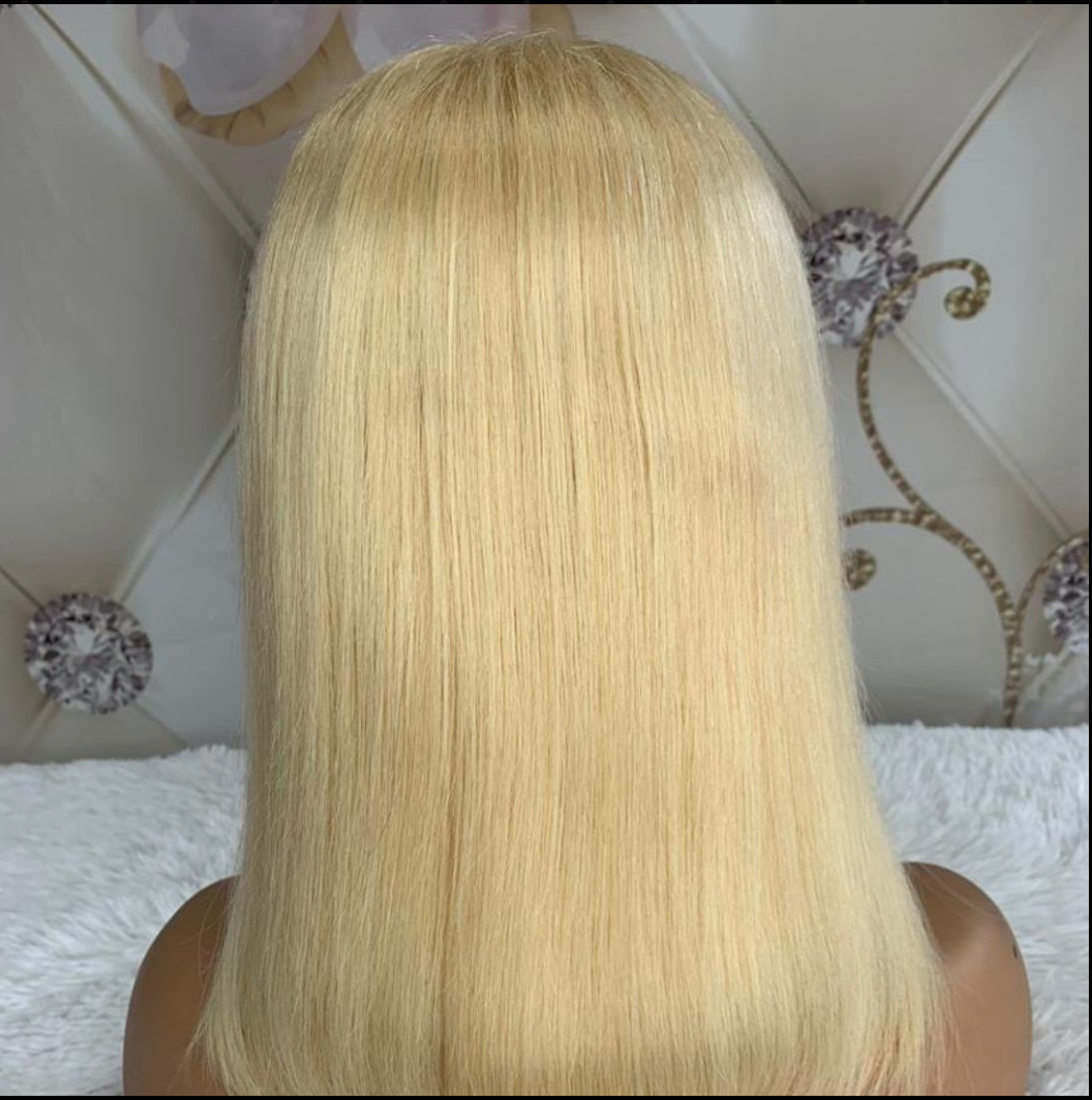 613 13x4 Transparent Frontal Bob Wig
