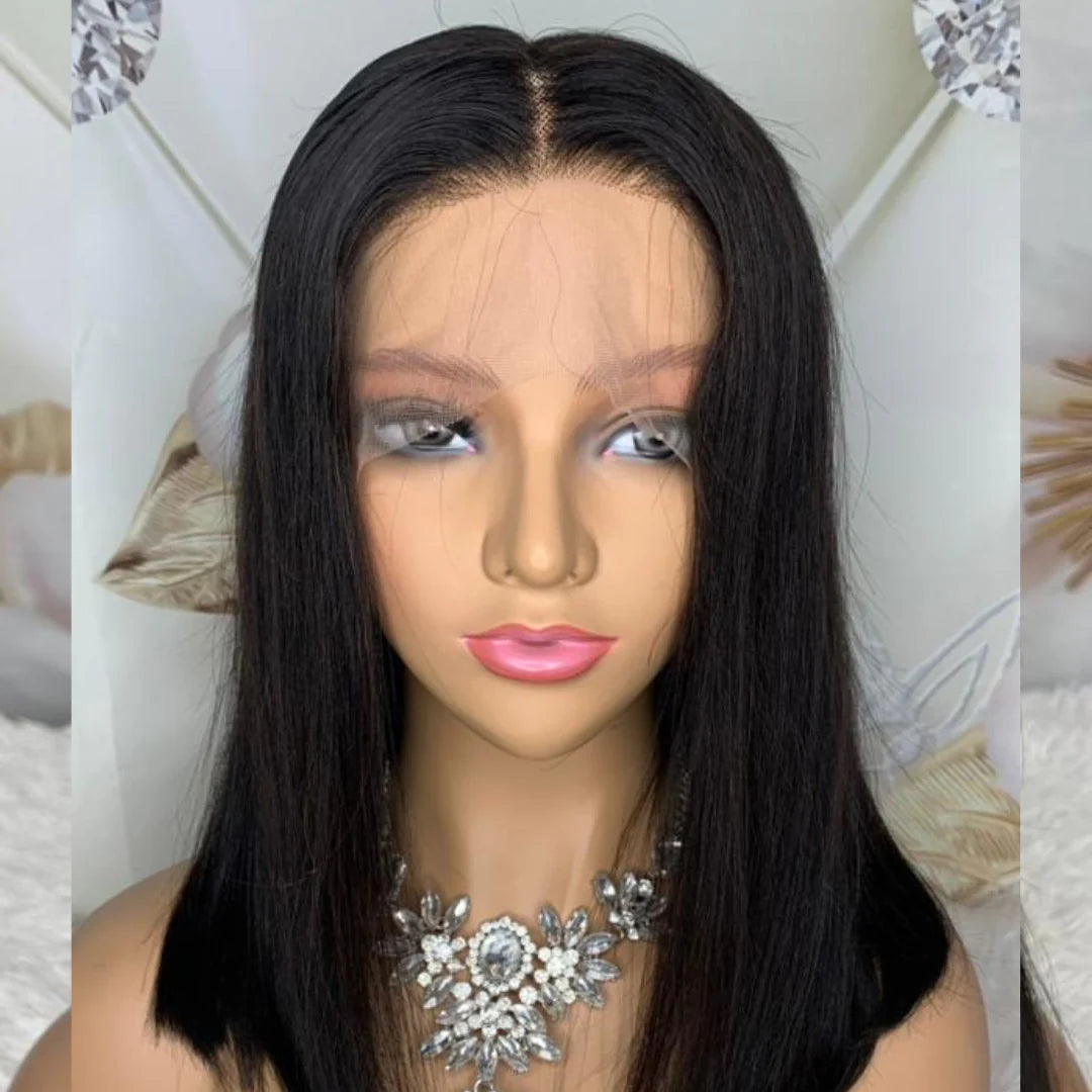 13x4 Transparent Frontal Bob Wig