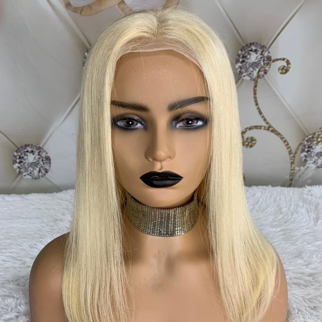 613 5x5 Transparent Closure Bob Wig