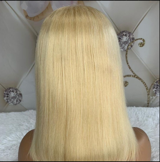 613 13x4 Transparent  Frontal Bob Wig