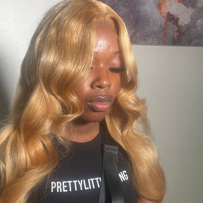 613 13x4 Transparent Lace Frontal Wig