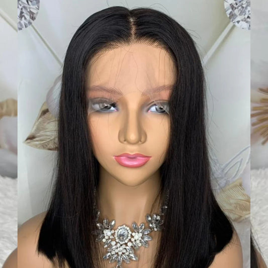 13x4 Transparent Frontal Bob Wig