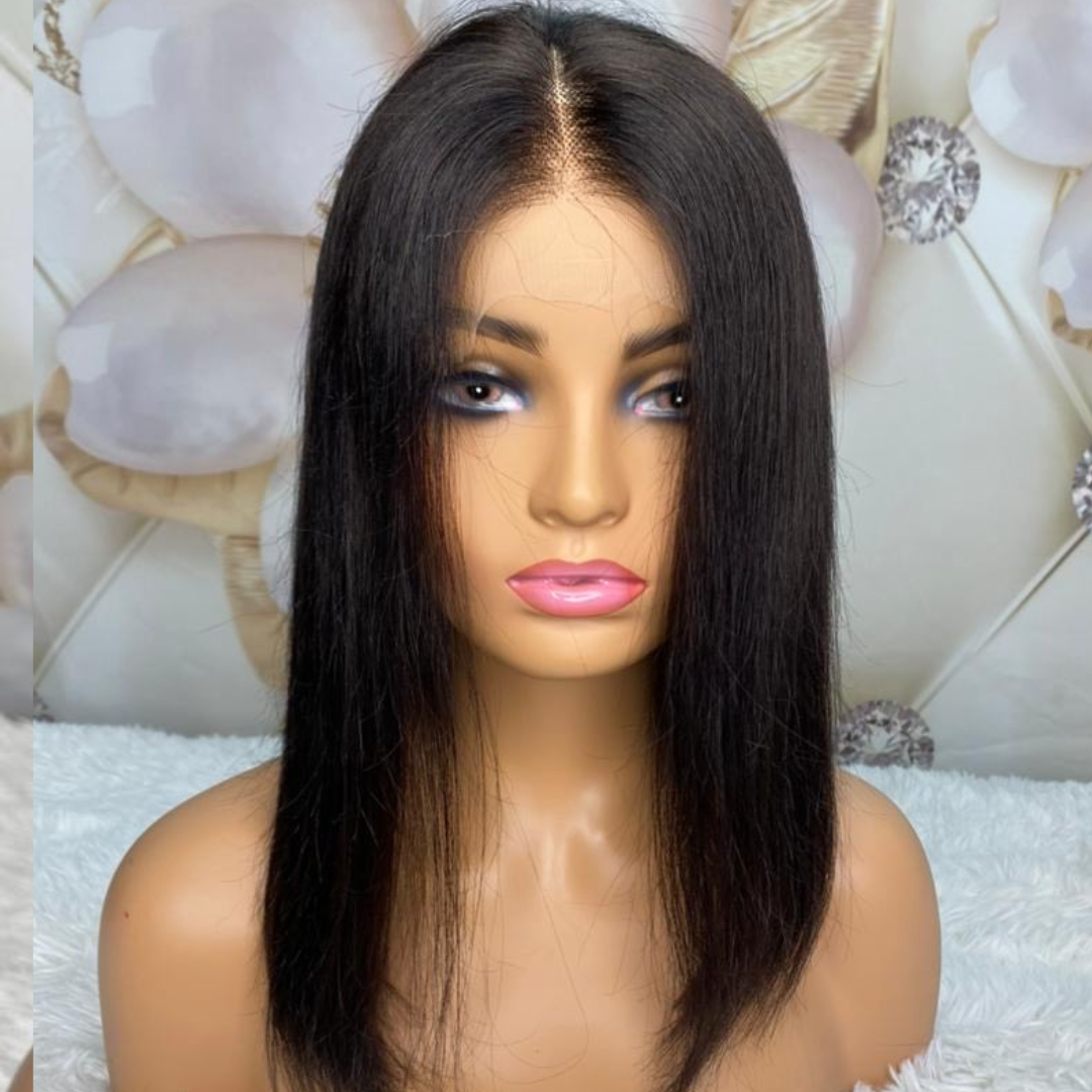 5x5 Transparent Closure Bob Wig